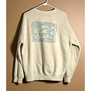 Billabong Sweatshirt Mens Small or Medium Tan Surfer Baggy Loose